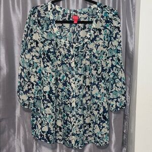 Elle Women's Multicolor Floral Blouse